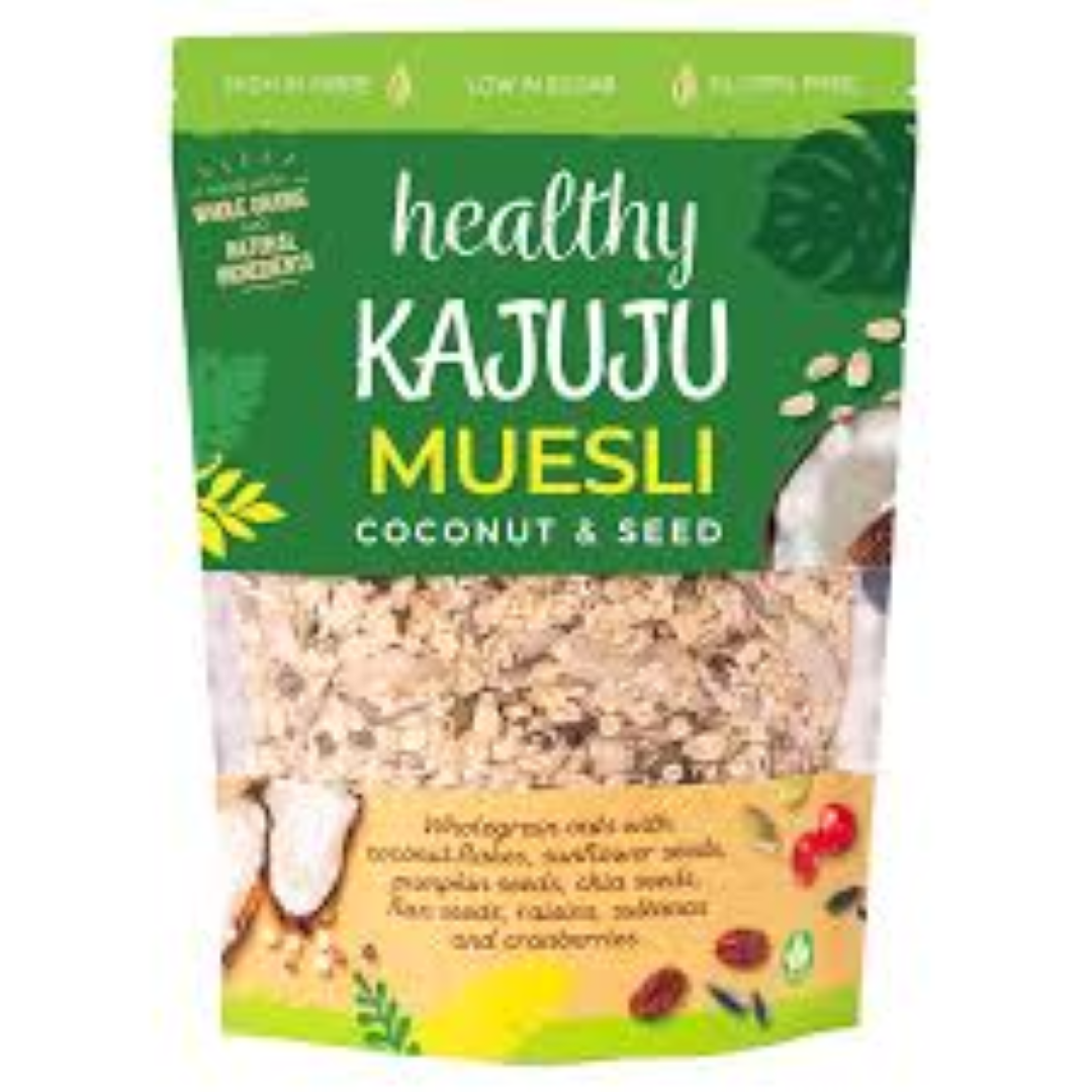 HEALTHY KAJUJU COCONUT N SEED MUESLI 500G